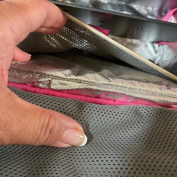 Six Pack Prodigy Fitness Gray and Pink Bag, Backpack, Meal Storage - Picture 12 of 16